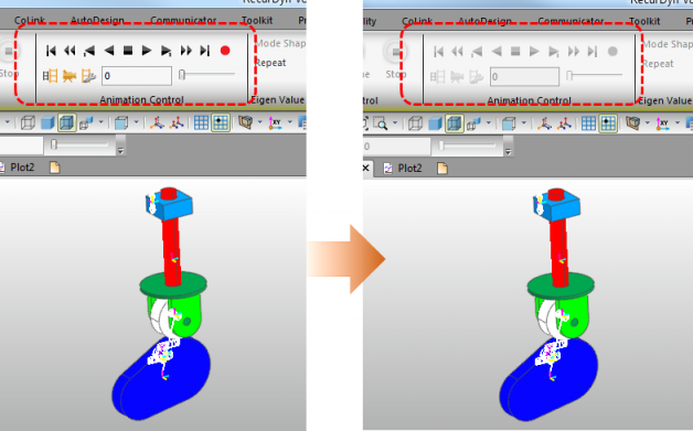 FunctionBay Technical Support Site | How can I import an animation from an  earlier simulation?